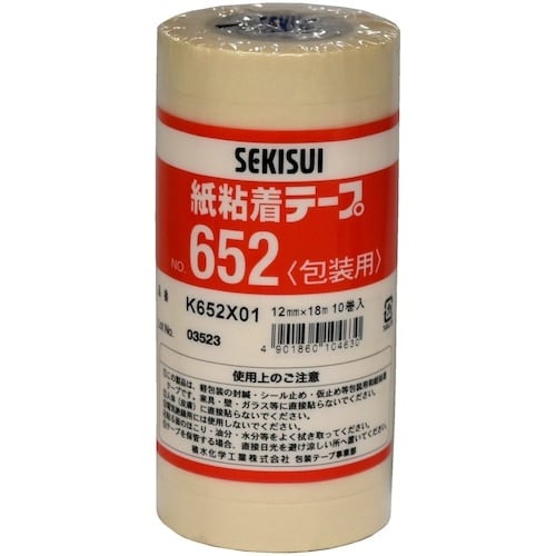 積水 紙粘着テープ#652 12X18