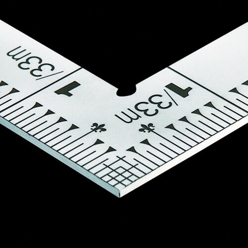 シンワ 曲尺厚手広巾尺6表裏尺相当目盛