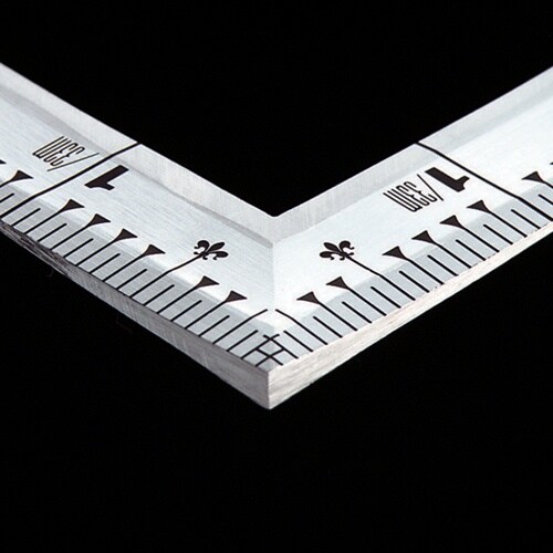 シンワ 曲尺1尺表裏尺相当目盛