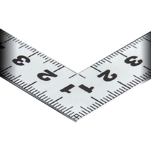 シンワ 曲尺平ぴた50cm裏面尺6併用目盛