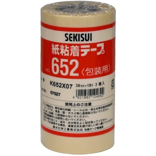 積水 紙粘着テープ#652 36X18