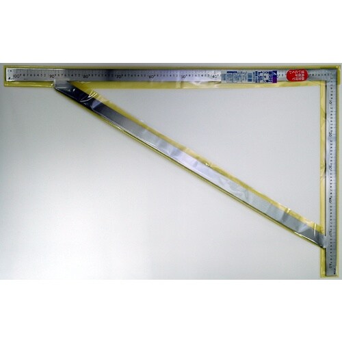 シンワ 筋交付大金目盛付ステン1m×60cm