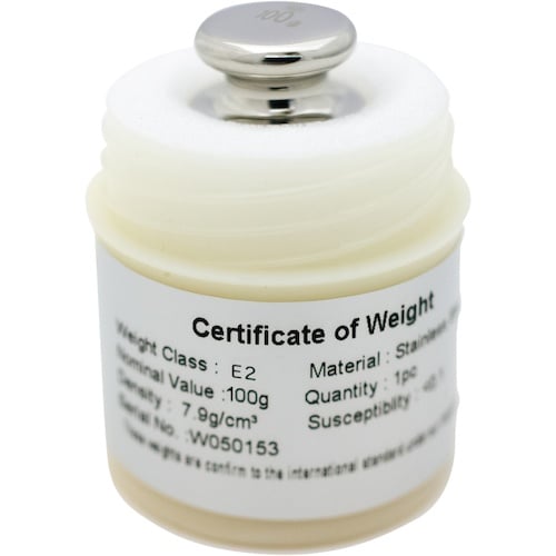 A&D 校正用分銅 OIML型円筒分銅 E2級 1