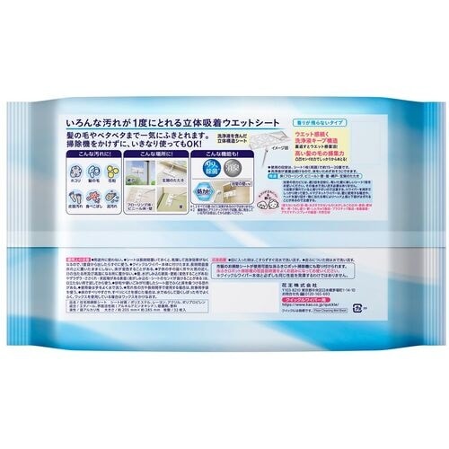 Kao クイックルワイパー 立体吸着ウエットシート