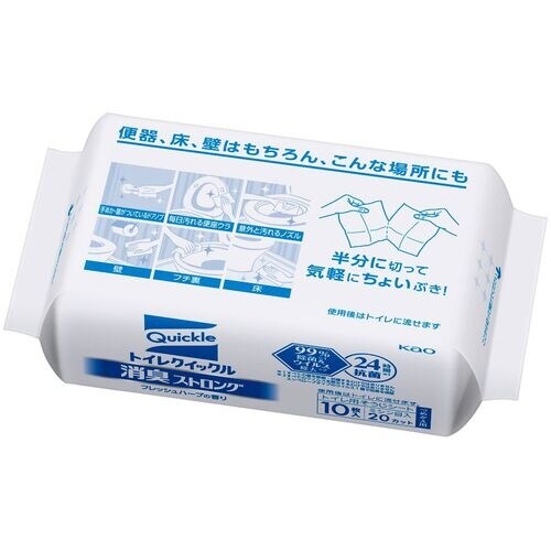 Kao トイレクイックル 消臭ストロング 容器入