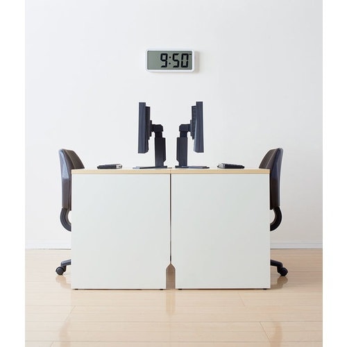 KING JIM ザラ−ジ タイマ−クロック 白