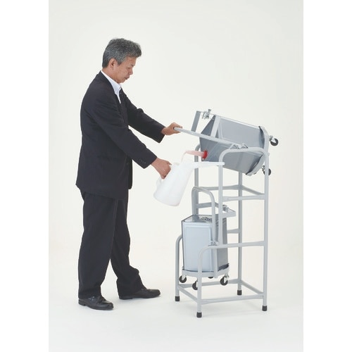 TRUSCO 一斗缶 ペール缶用スタンド 缶とりー