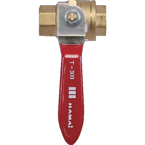 HAMAI 黄銅製禁油処理ボールバルブ(フルボア)