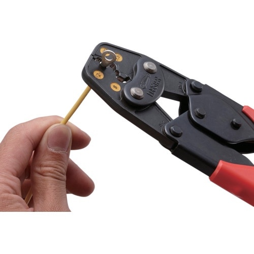 エビ 裸圧着端子用圧着工具 使用範囲1.25・2・