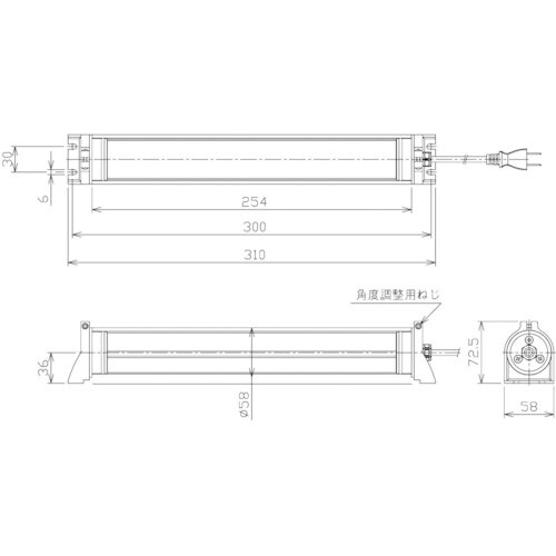 NIKKI 防水型LEDリニアライトAC100ー1