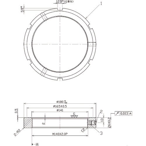 NIKKI 精密ロックナット MRシリーズ M14