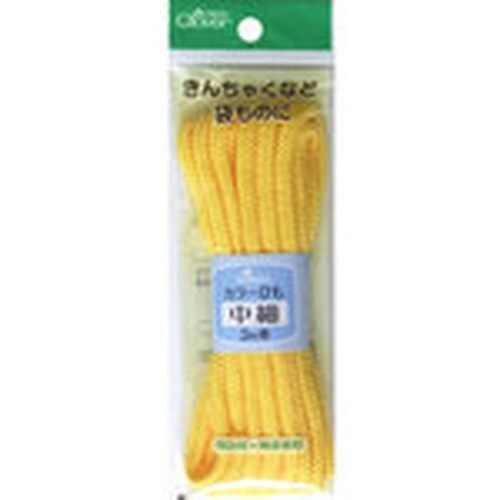 CLOVER カラーひも 中細 黄