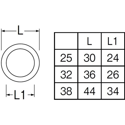 SANEI トラップ用平パッキン