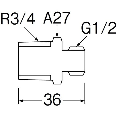 SANEI 異径ニップル