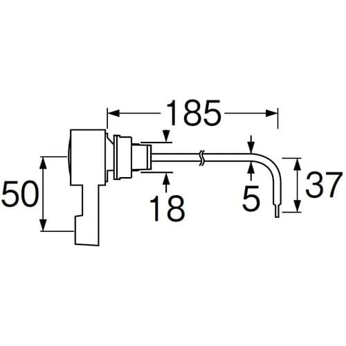 SANEI PCロータンクレバー