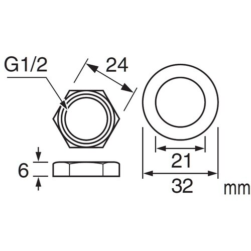 SANEI ロックナット