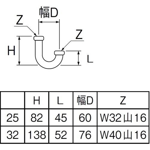 SANEI トラップ用U管