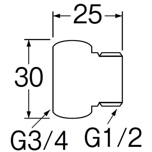 SANEI 20×13アダプター