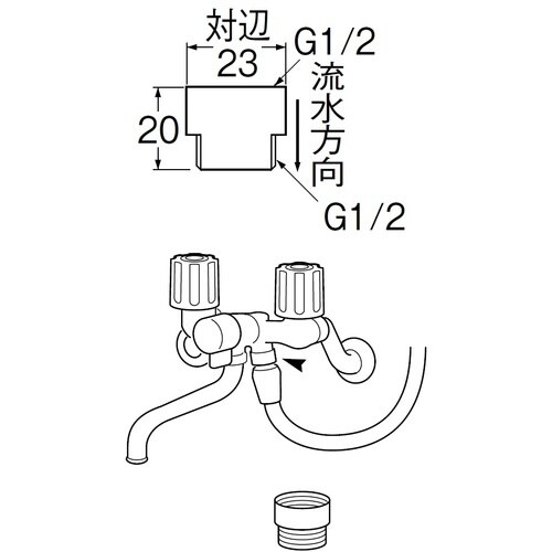 SANEI 定流量ソケット