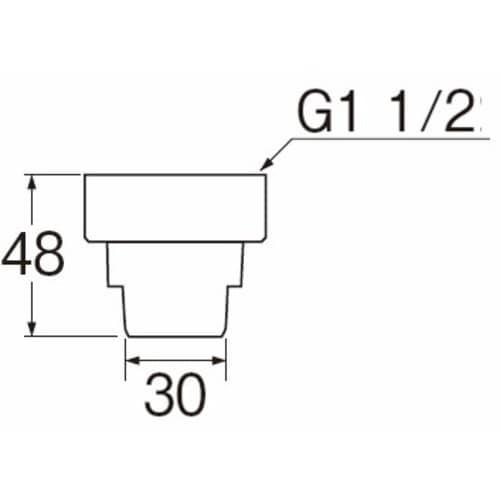 SANEI 排水ホースユニオンナット