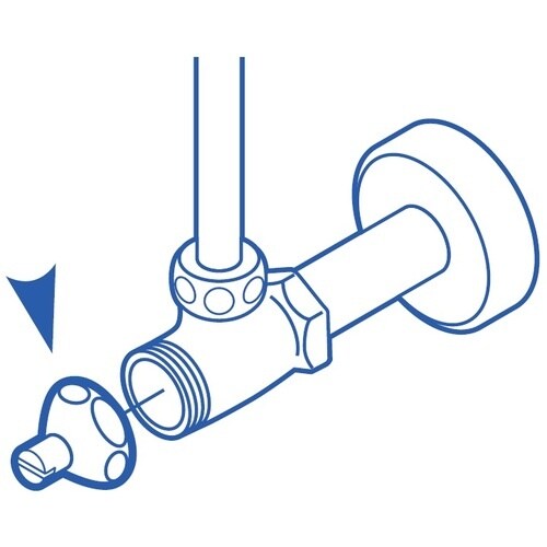 SANEI D式止水栓上部