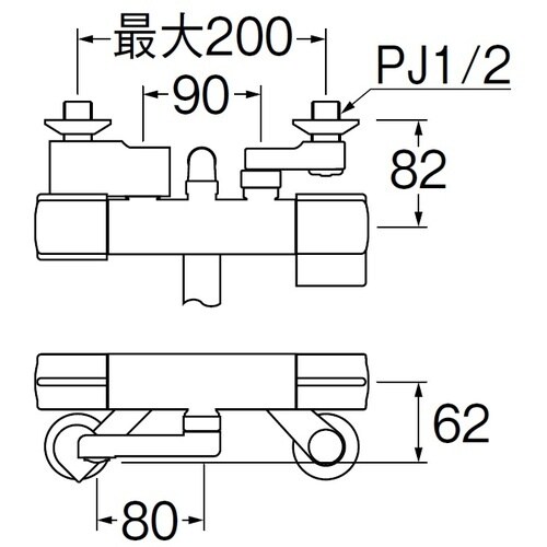 SANEI サーモシャワー混合栓