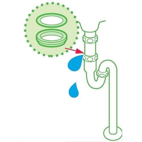 SANEI 排水アジャストパッキン