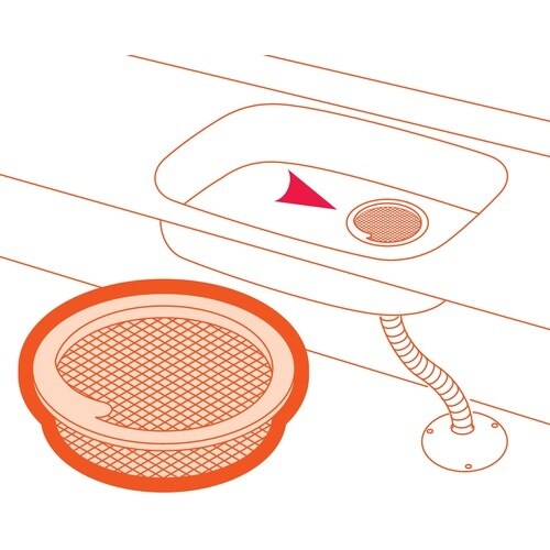 SANEI 流し排水栓カゴ