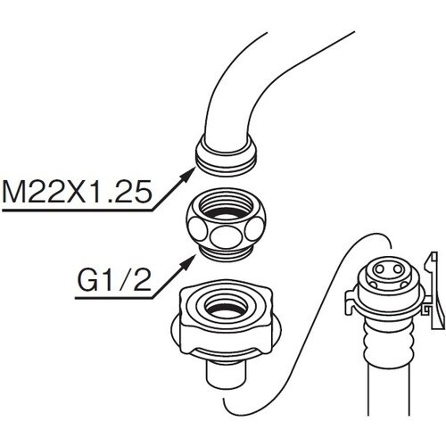 SANEI 泡沫アダプター
