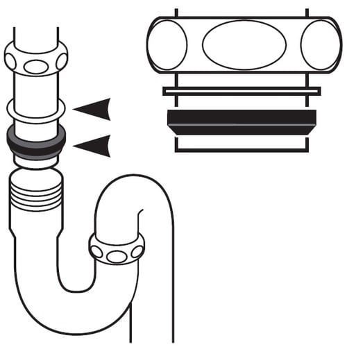 SANEI 排水アジャストパッキン
