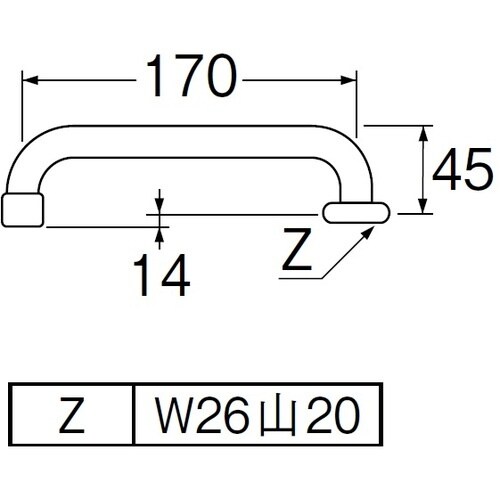 SANEI 泡沫横形パイプ