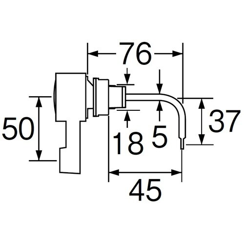 SANEI PCロータンクレバー