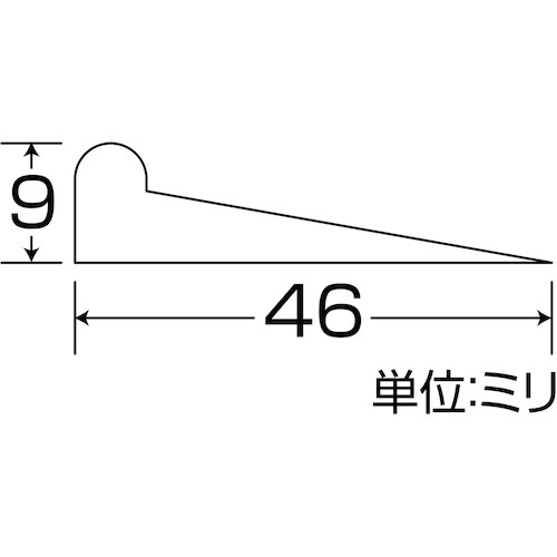 緑十字 家具転倒防止板 KEQ−90 46×910