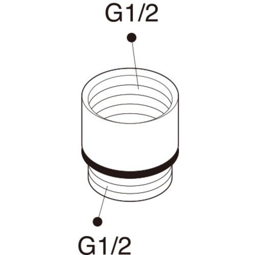 SANEI シャワーヘッドアダプター