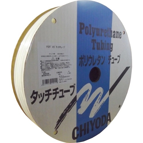 チヨダ メガタッチチューブ白 10mm/100m