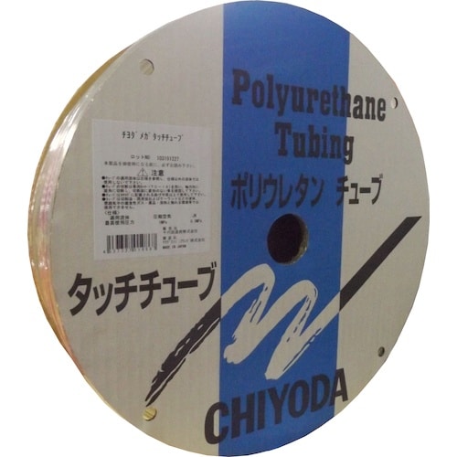 チヨダ メガタッチチューブ透明 10mm/100m
