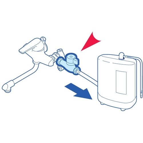 SANEI 浄水器接続用化粧バルブ