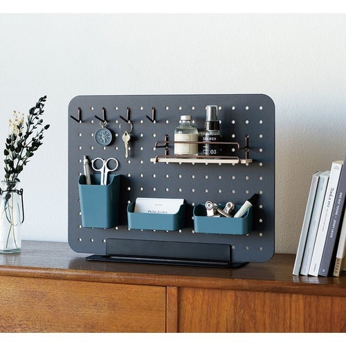 KING JIM PEGGY ペンスタンド 青