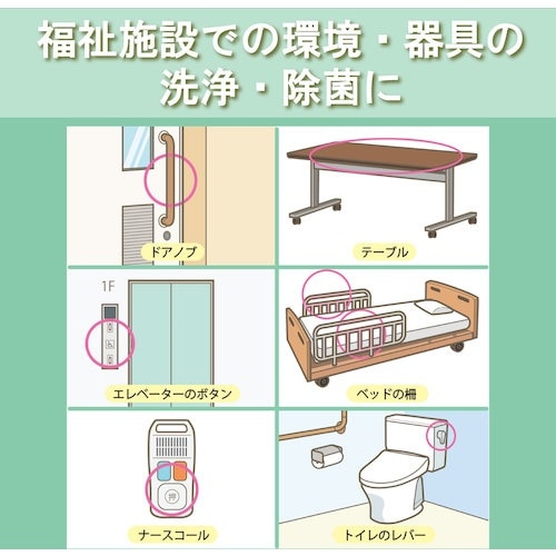 サラヤ サポステ 500mLスプレー付き(環境アル