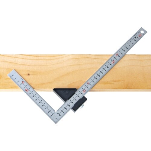 シンワ 曲尺用ストッパー 厚手広巾用