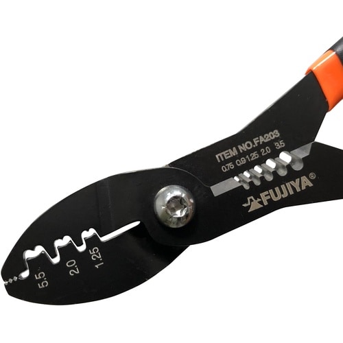 フジ矢 電工ペンチミニ(ファストン端子用)