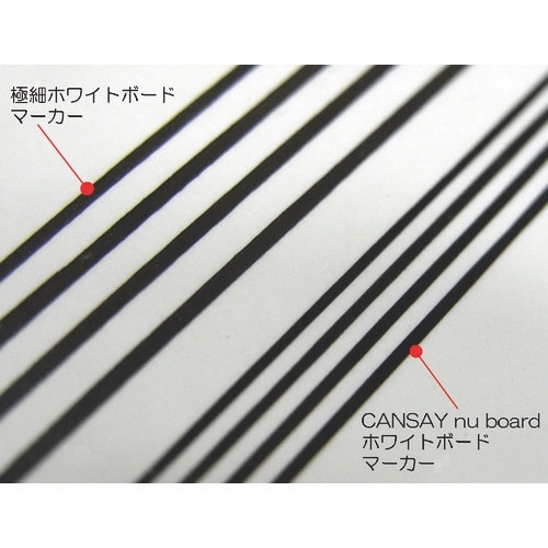 欧文印刷 ホワイトボードマーカー3本セット(黒)