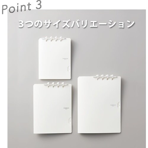 KING JIM コンパックノ−ト A4 黒