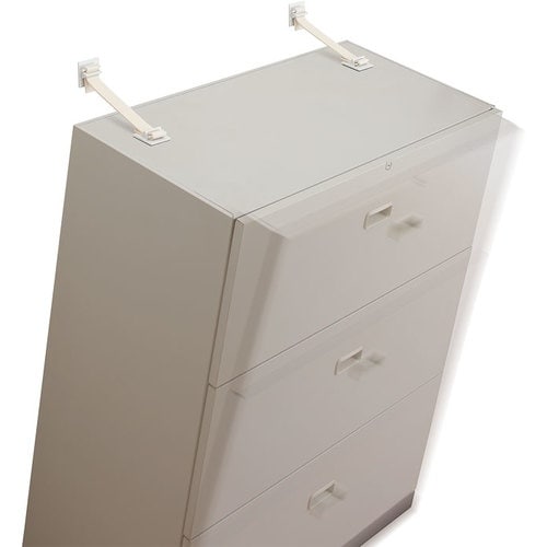 KING JIM 地震対策ゴムストッパー 白 対象