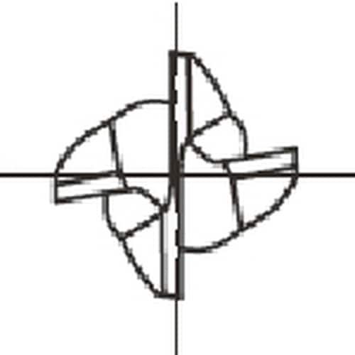 OSG 超硬防振型エンドミル AE−VMS ショー