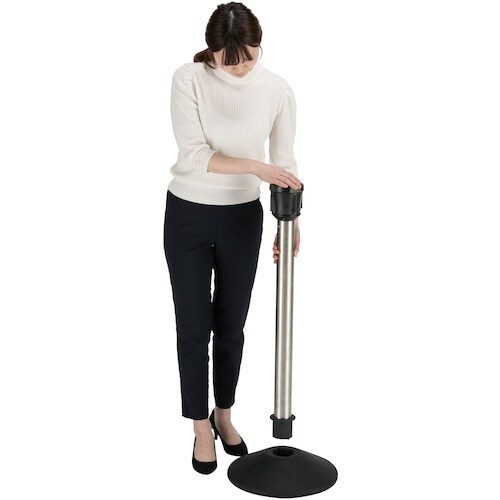 テラモト ベルトパーテーション AW屋外対応 ナイ