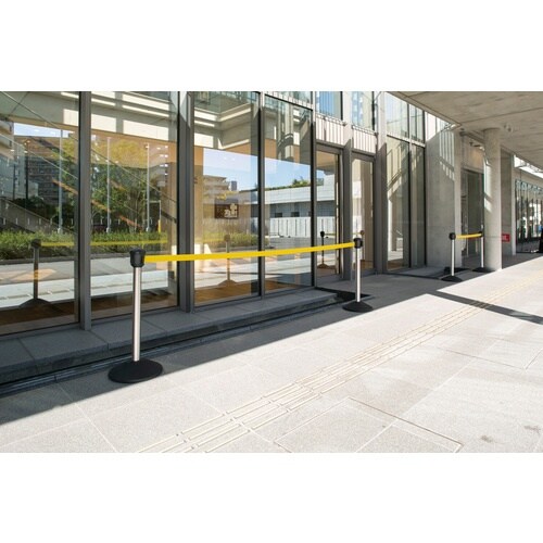 テラモト ベルトパーテーション AW屋外対応 ナイ