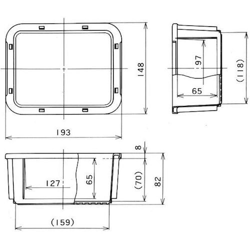 yazaki ポリテナー 1.5L PT−2B ブ