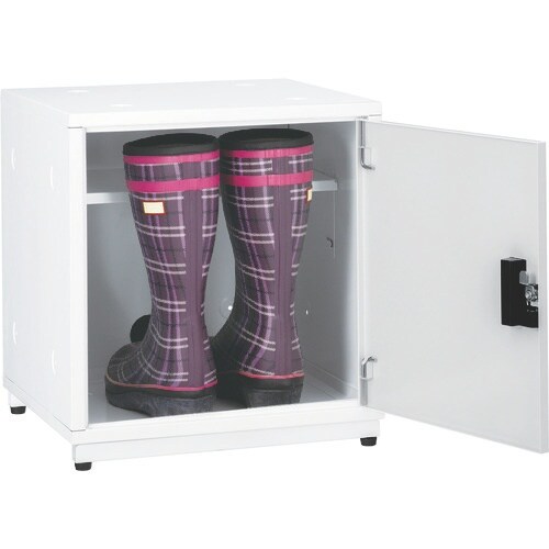 ASKA 組立式シューズボックス ホワイト