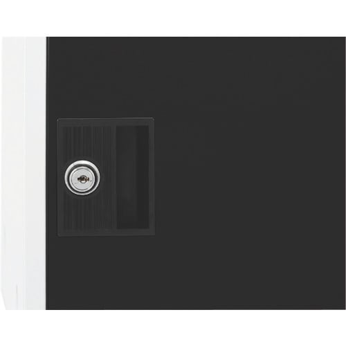 ASKA 組立式シューズボックス ブラック